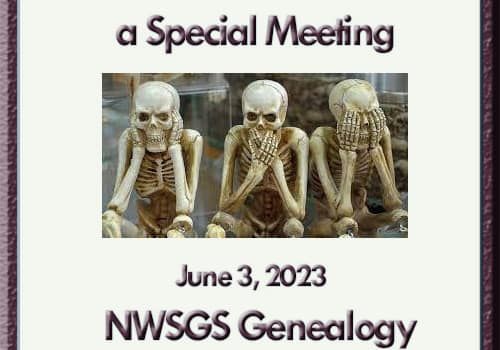 NWSGS Genealogy Dark Stories
