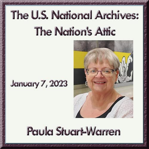 Paula Stuart-Warren – The U.S. National ArchivesThe Nation’s Attic